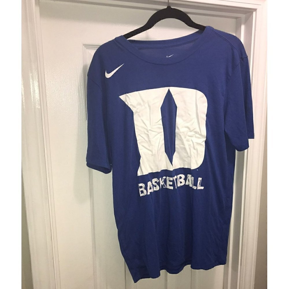 𝅺nike Duke Blue Devils Tri-Blend Basketball T-Shirt